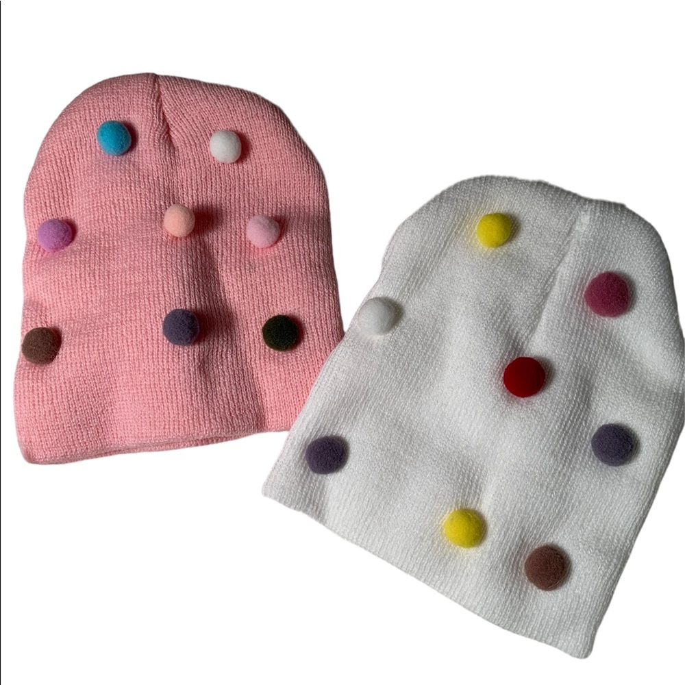 Newborn beanie Hats-Set 2